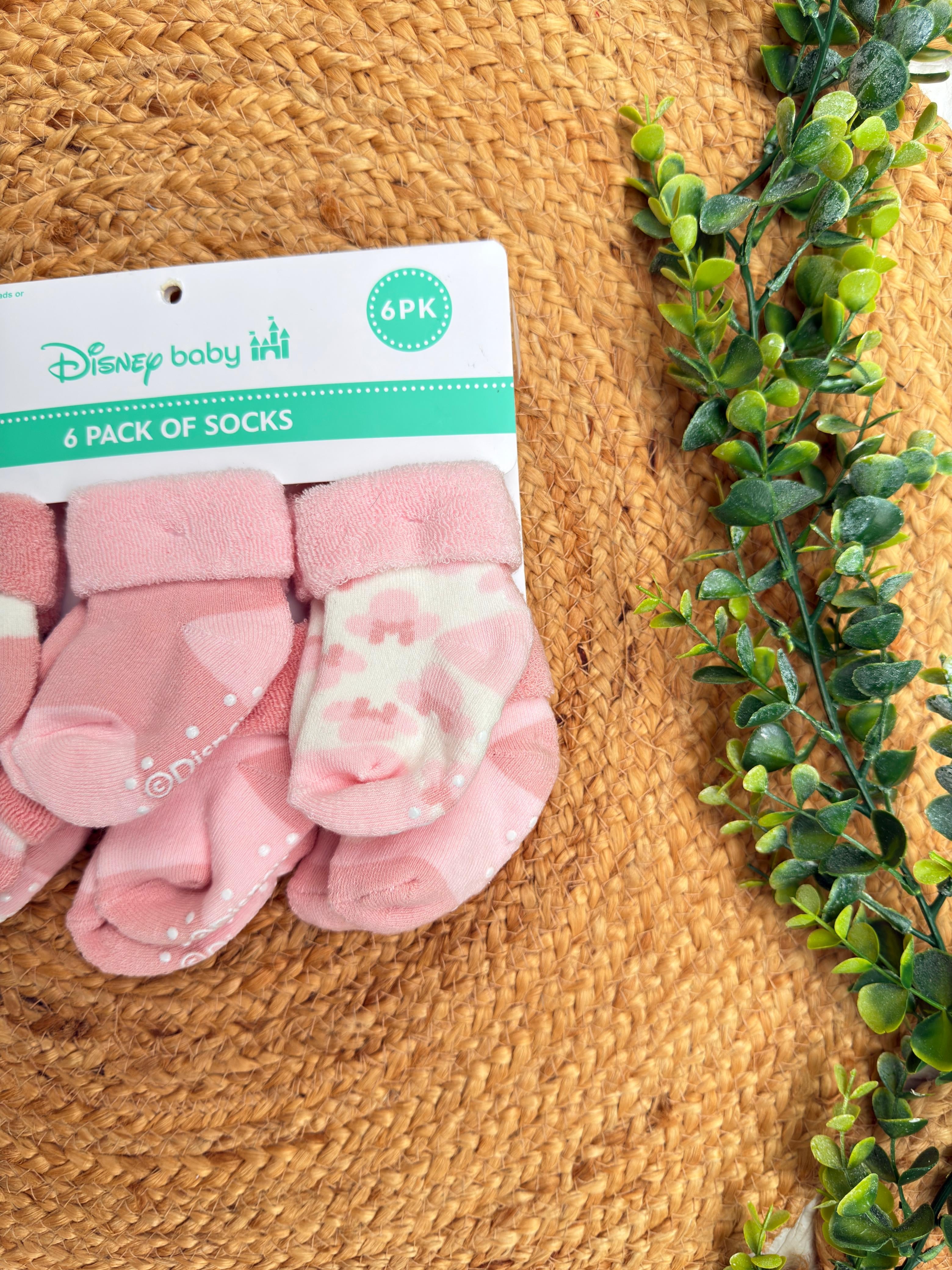 Set de 6 medias Disney Baby