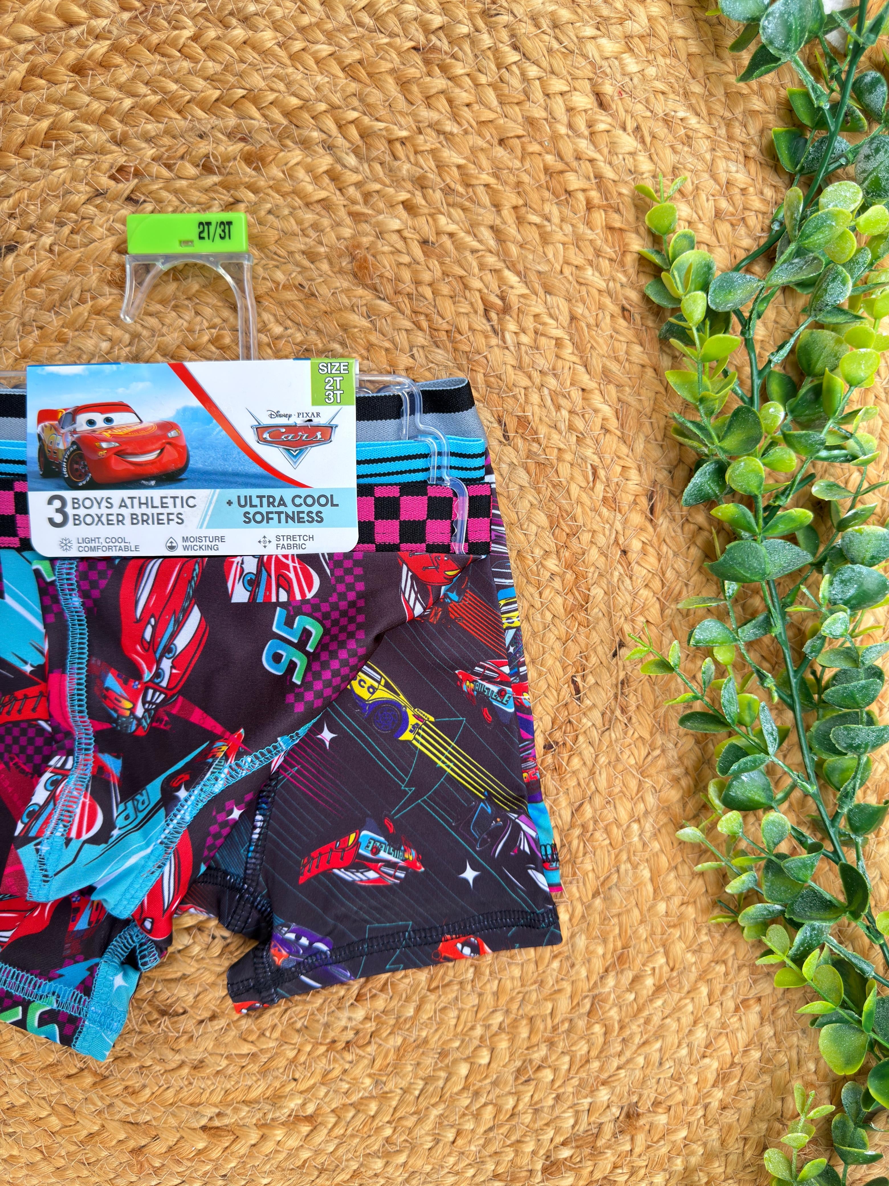 Set de 3 boxers Cars