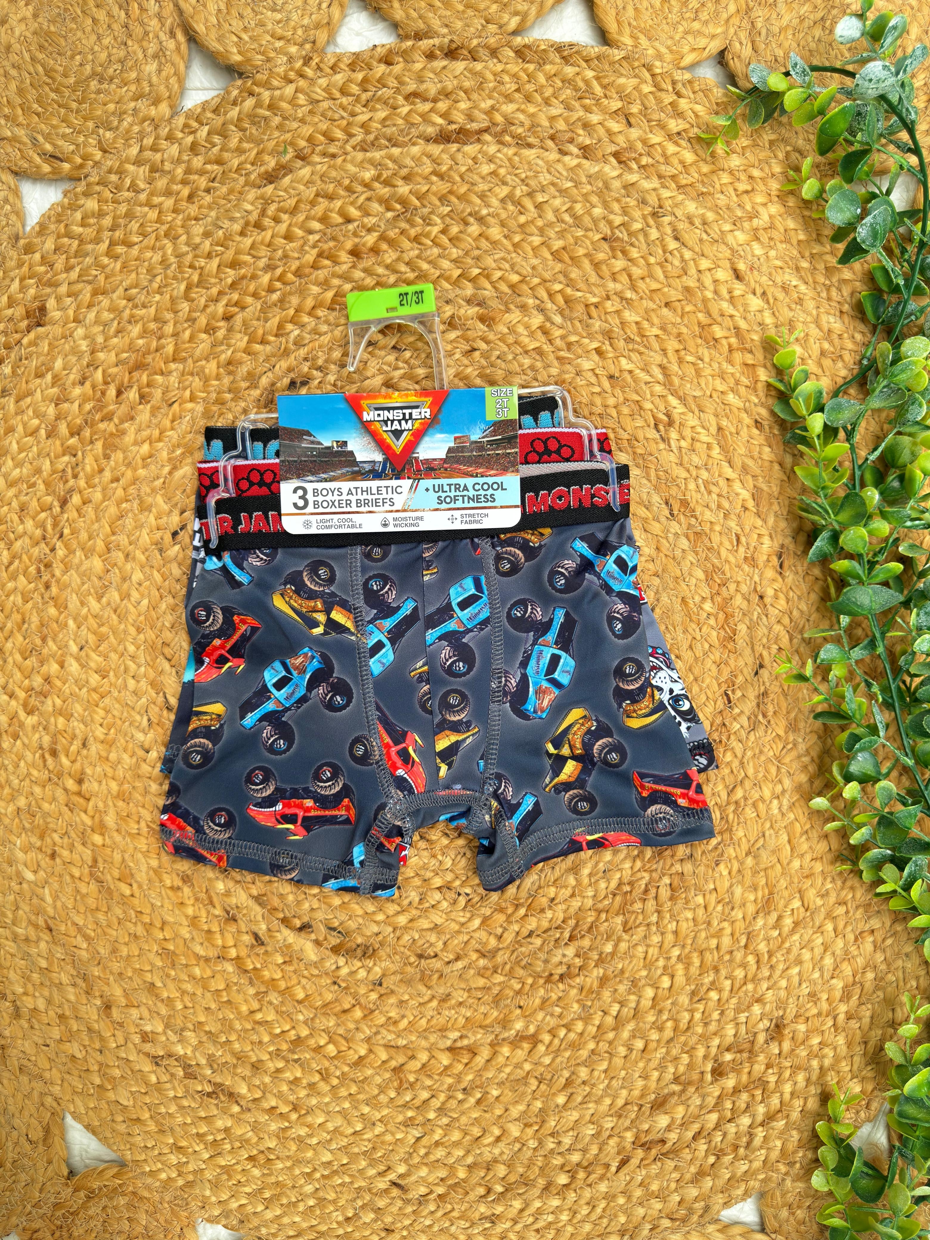 Set de 3 boxers Monster Jam