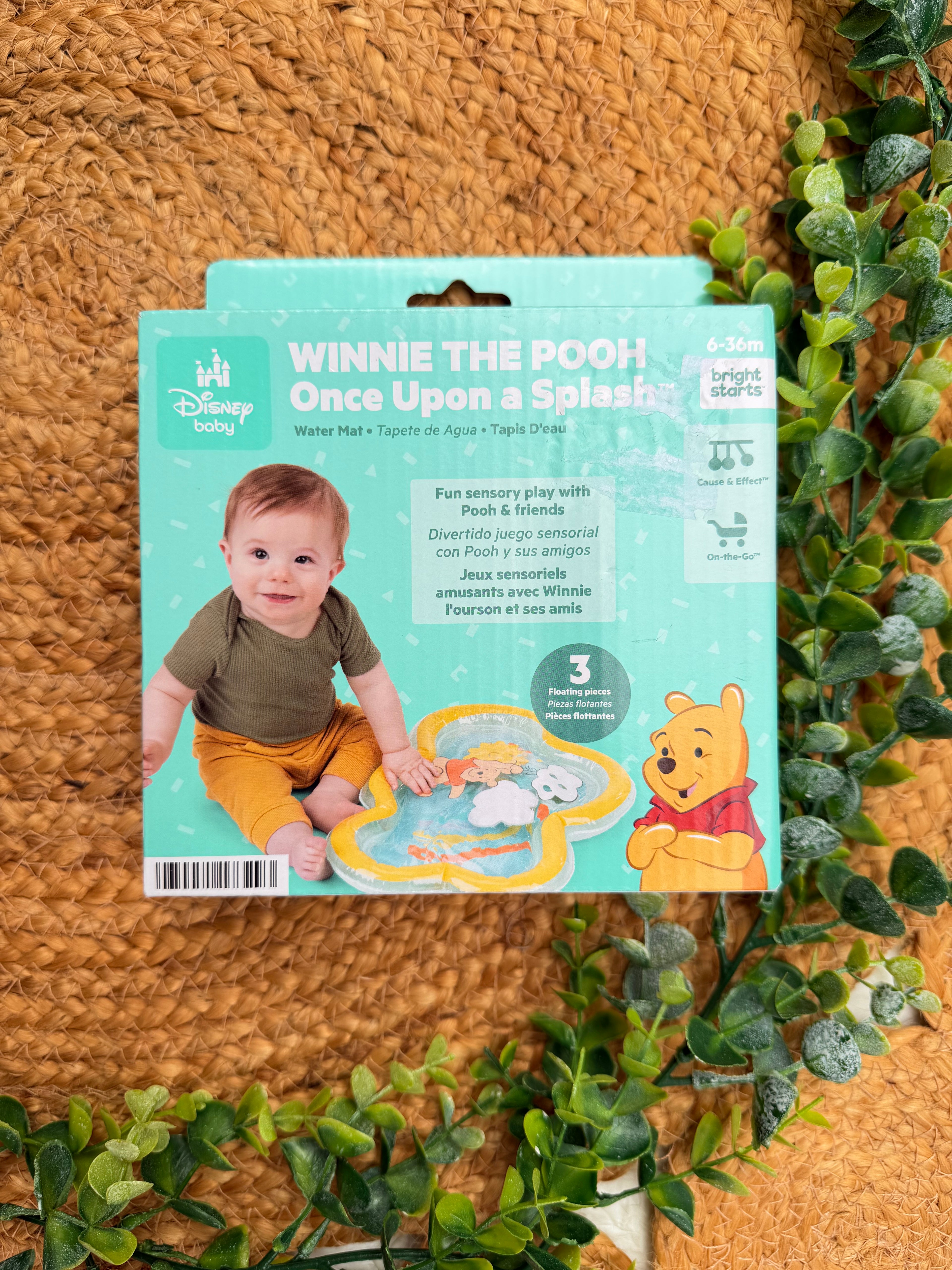 Tapete de Agua Sensorial Disney Baby Winnie the Pooh