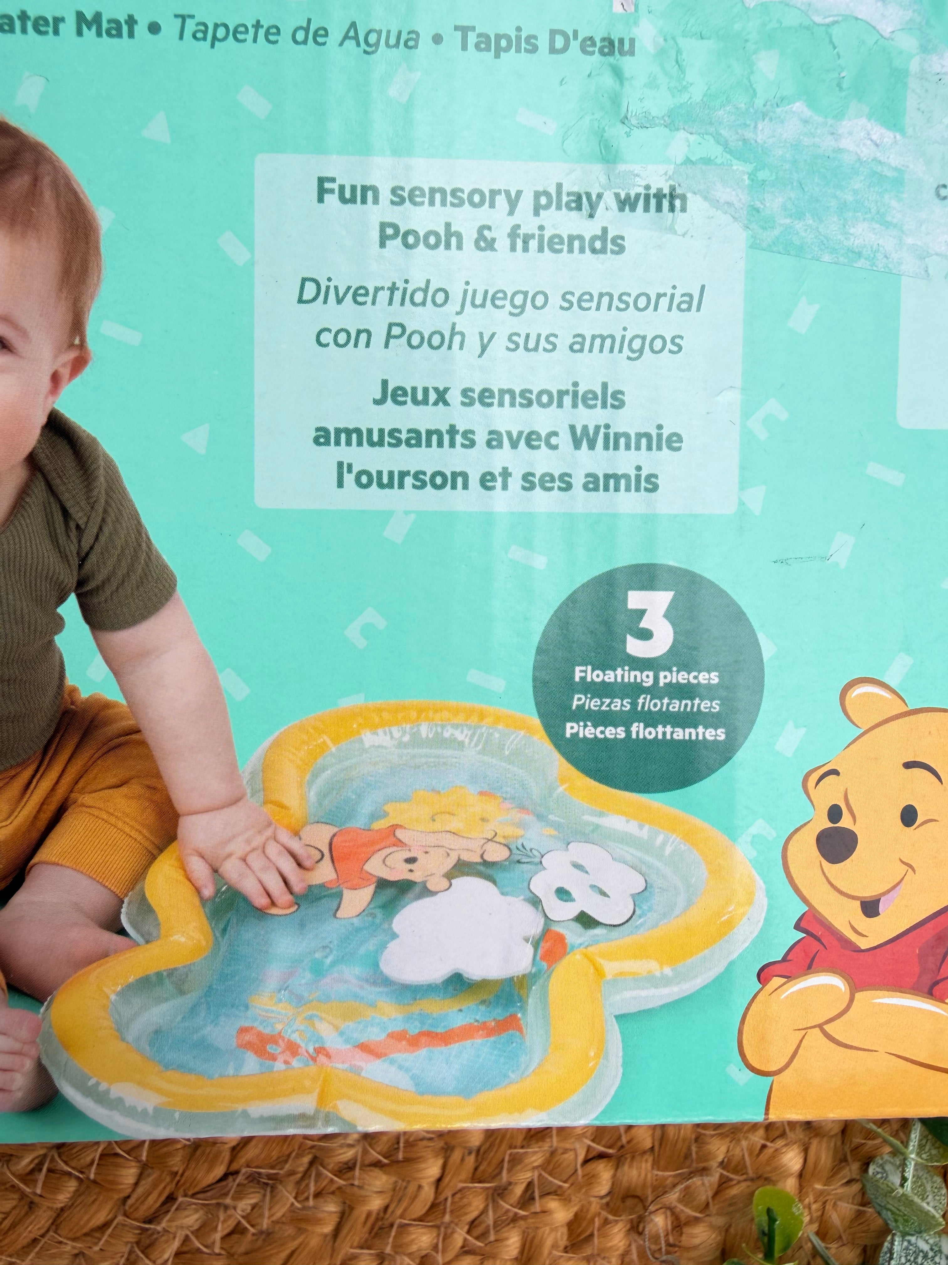 Tapete de Agua Sensorial Disney Baby Winnie the Pooh