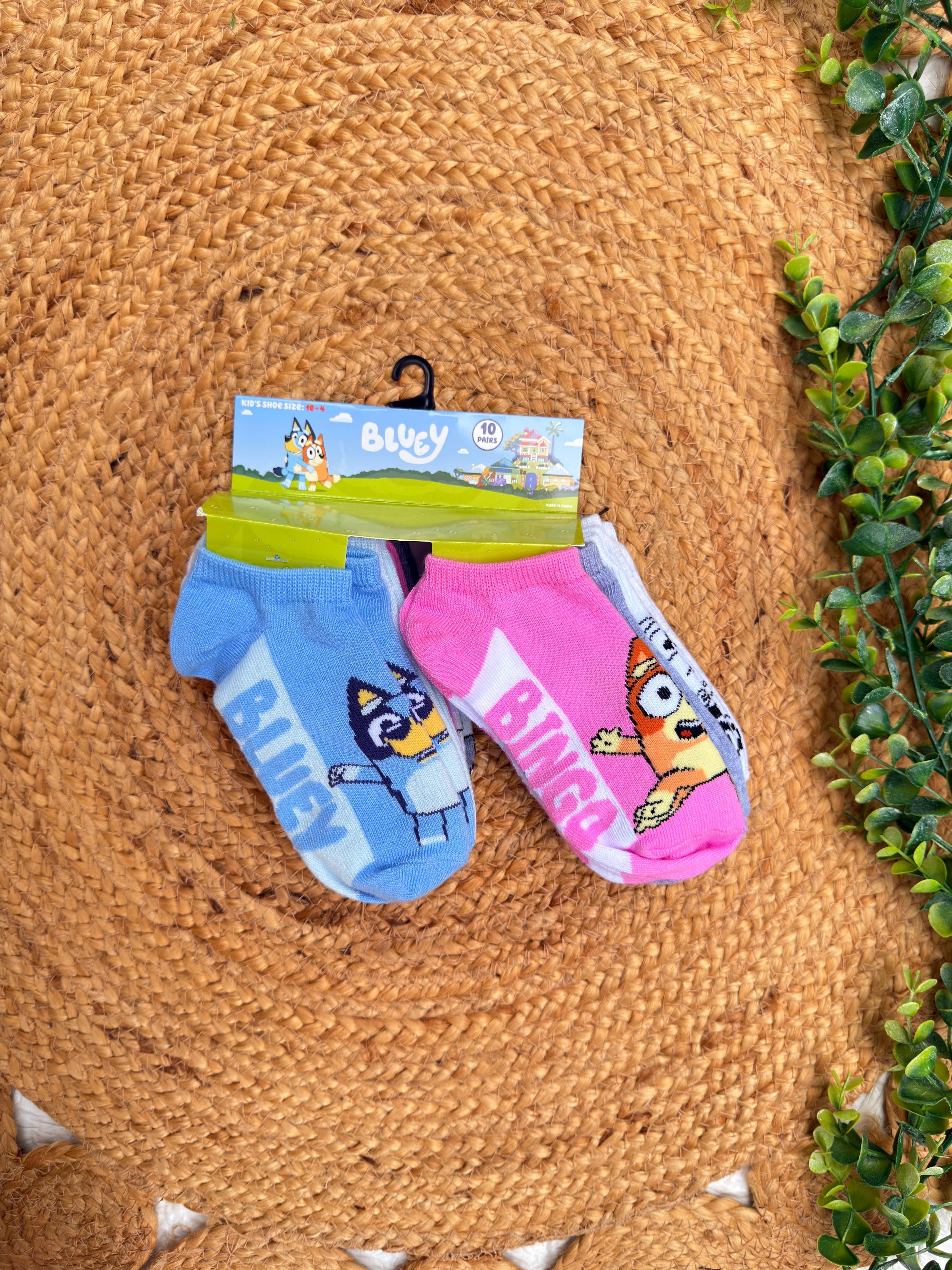 Set de 10 pares de medias Bluey