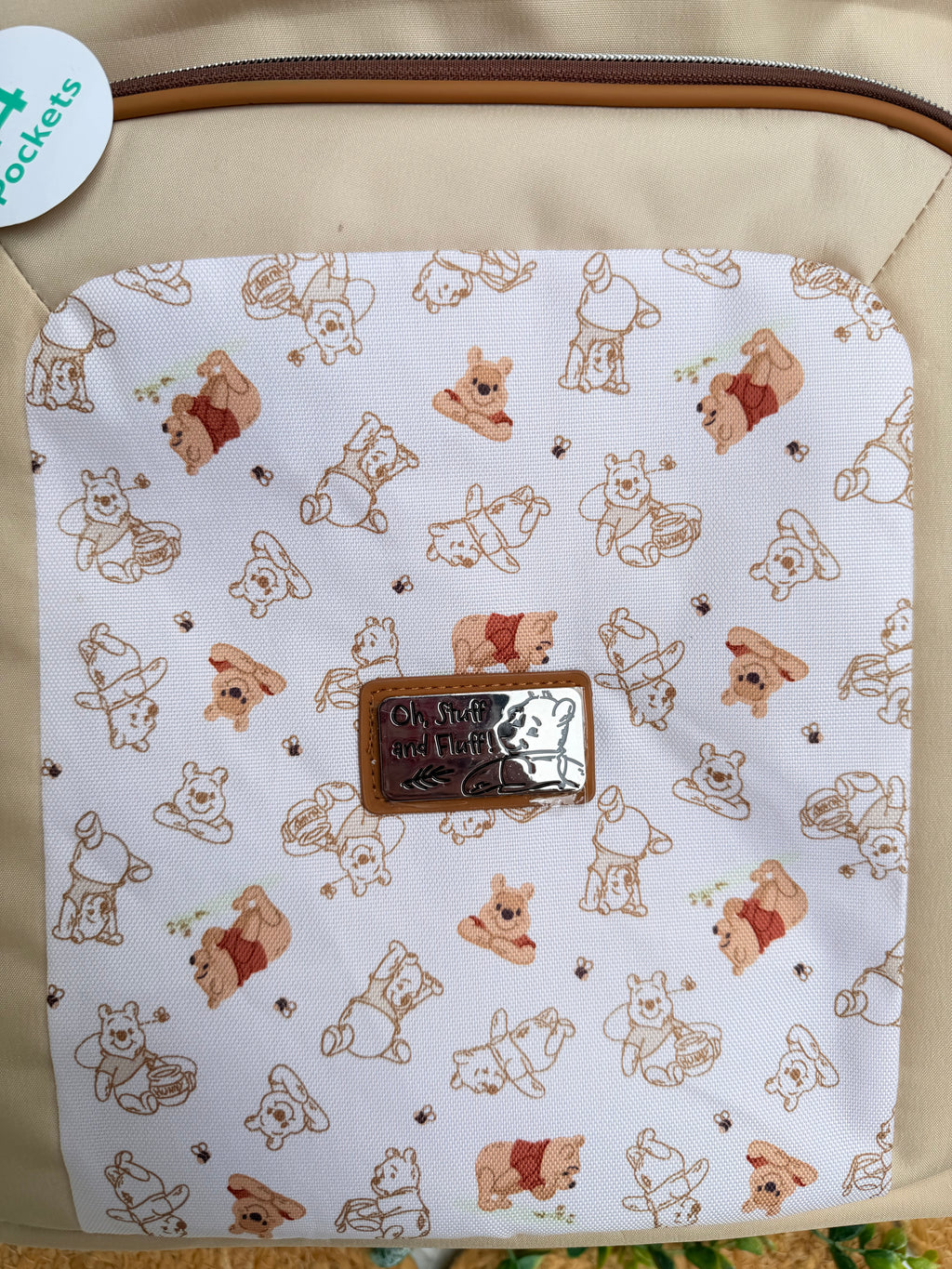 Mochila Pañalera Disney Baby Winnie the Pooh – 14 bolsillos