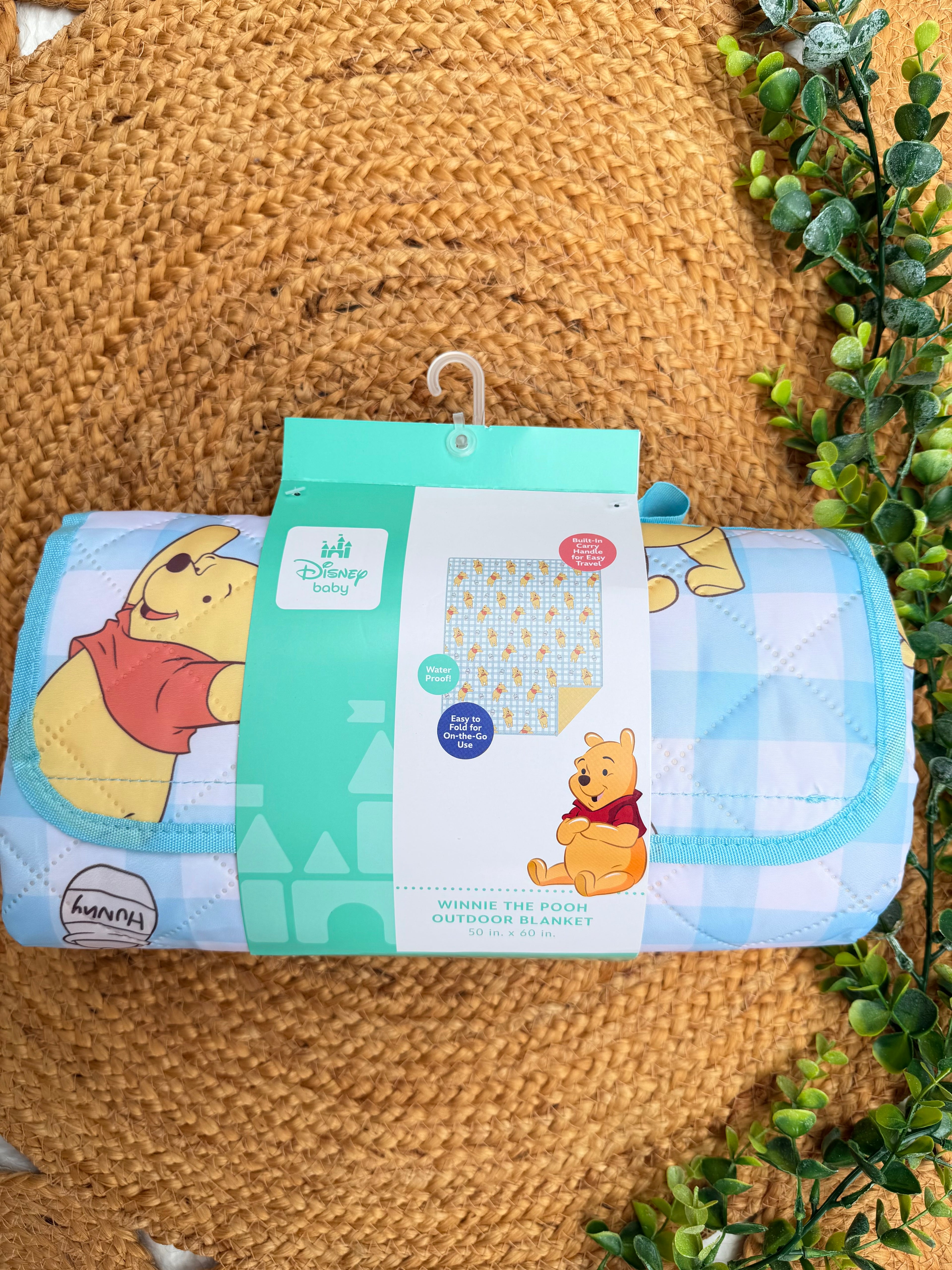 Cambiador / manta portátil Disney Baby – Winnie Pooh