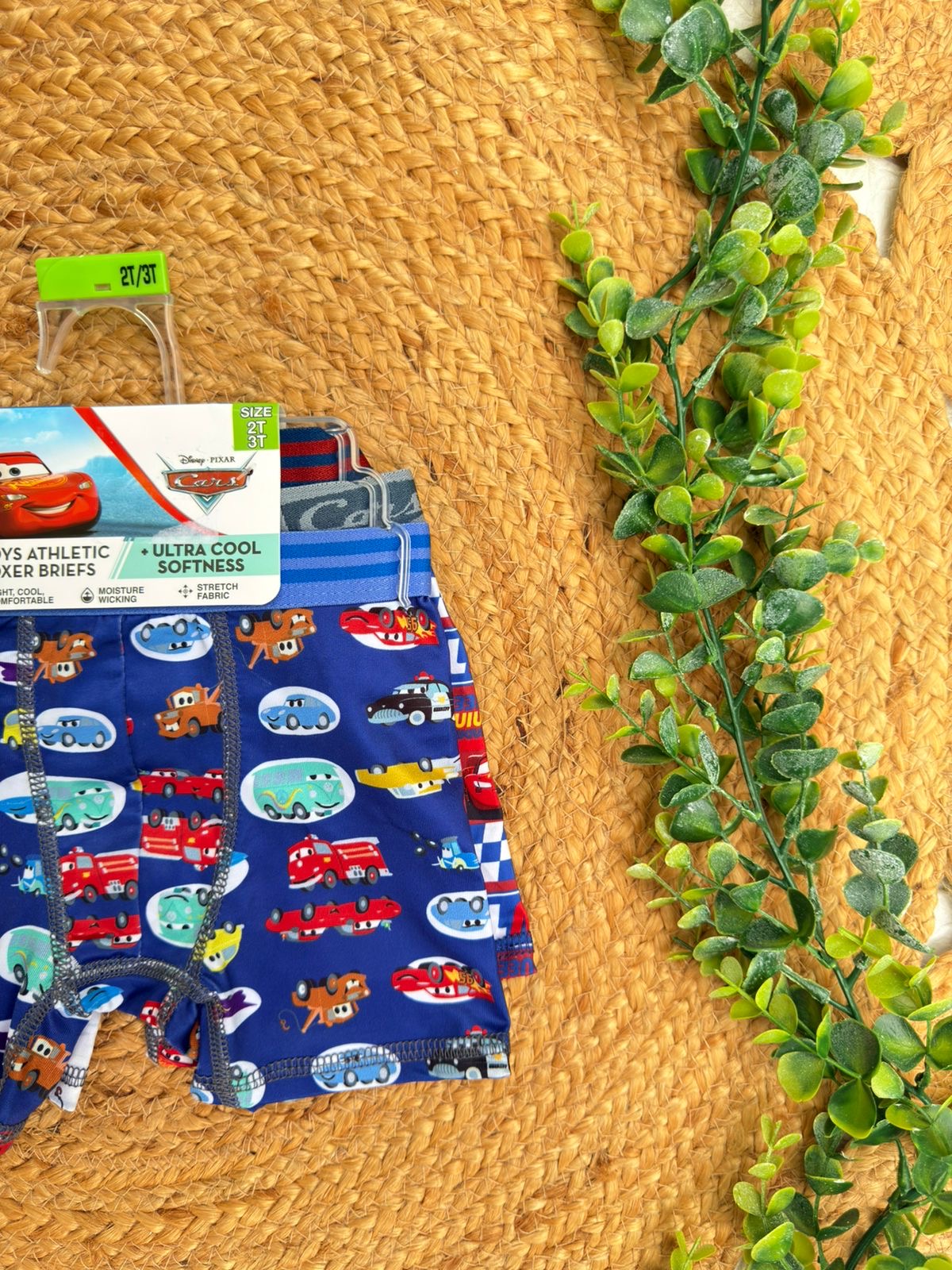 Set de 3 boxers cars