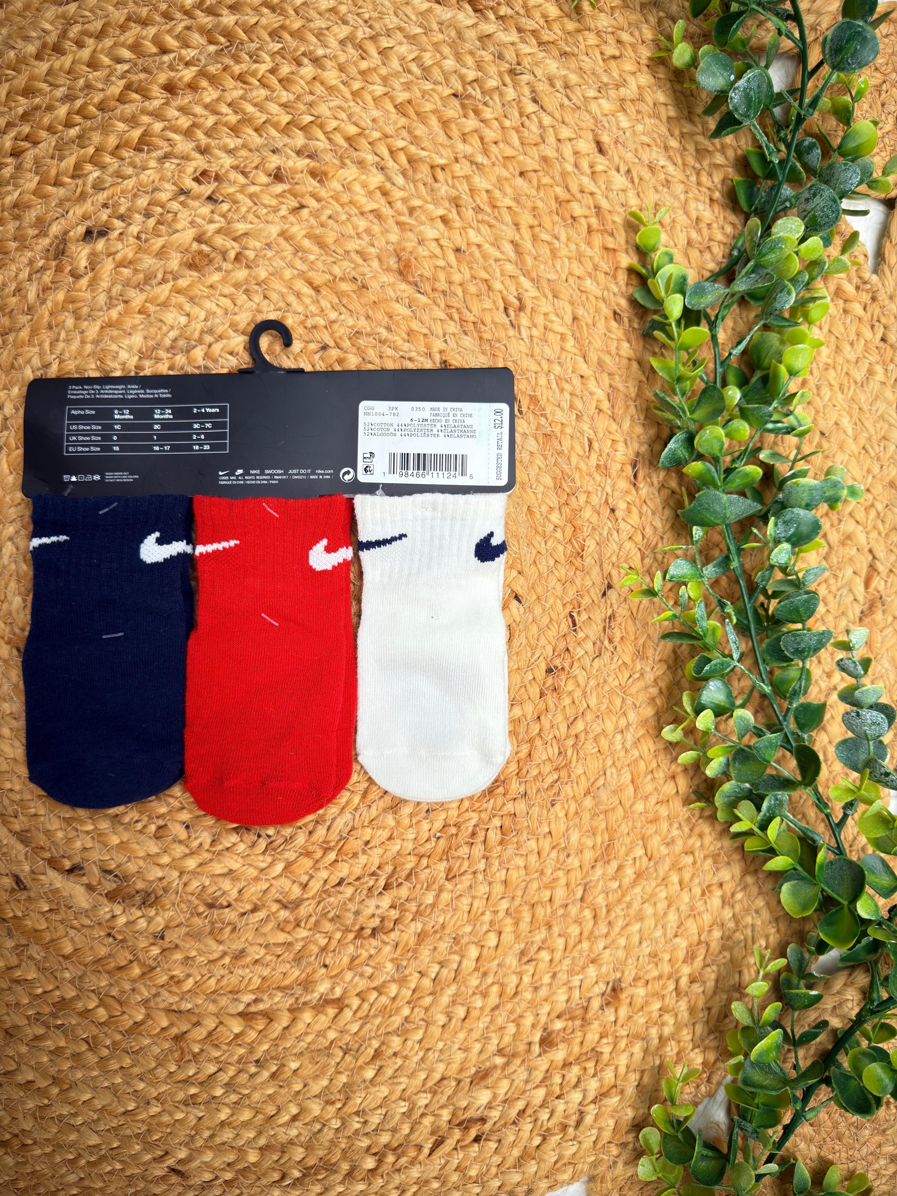 Set de 3 pares de medias Nike