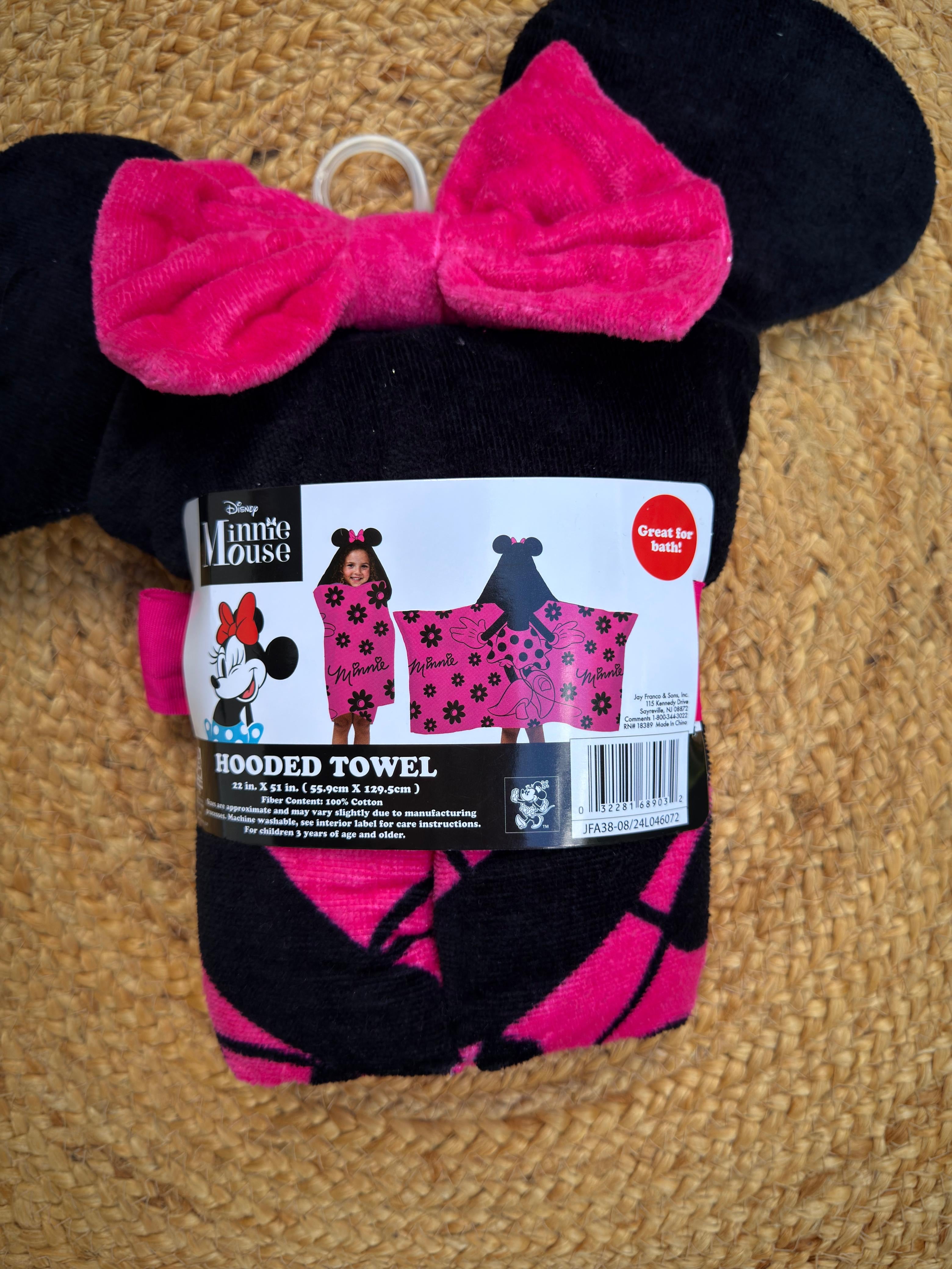 Salida de baño Minnie Mouse