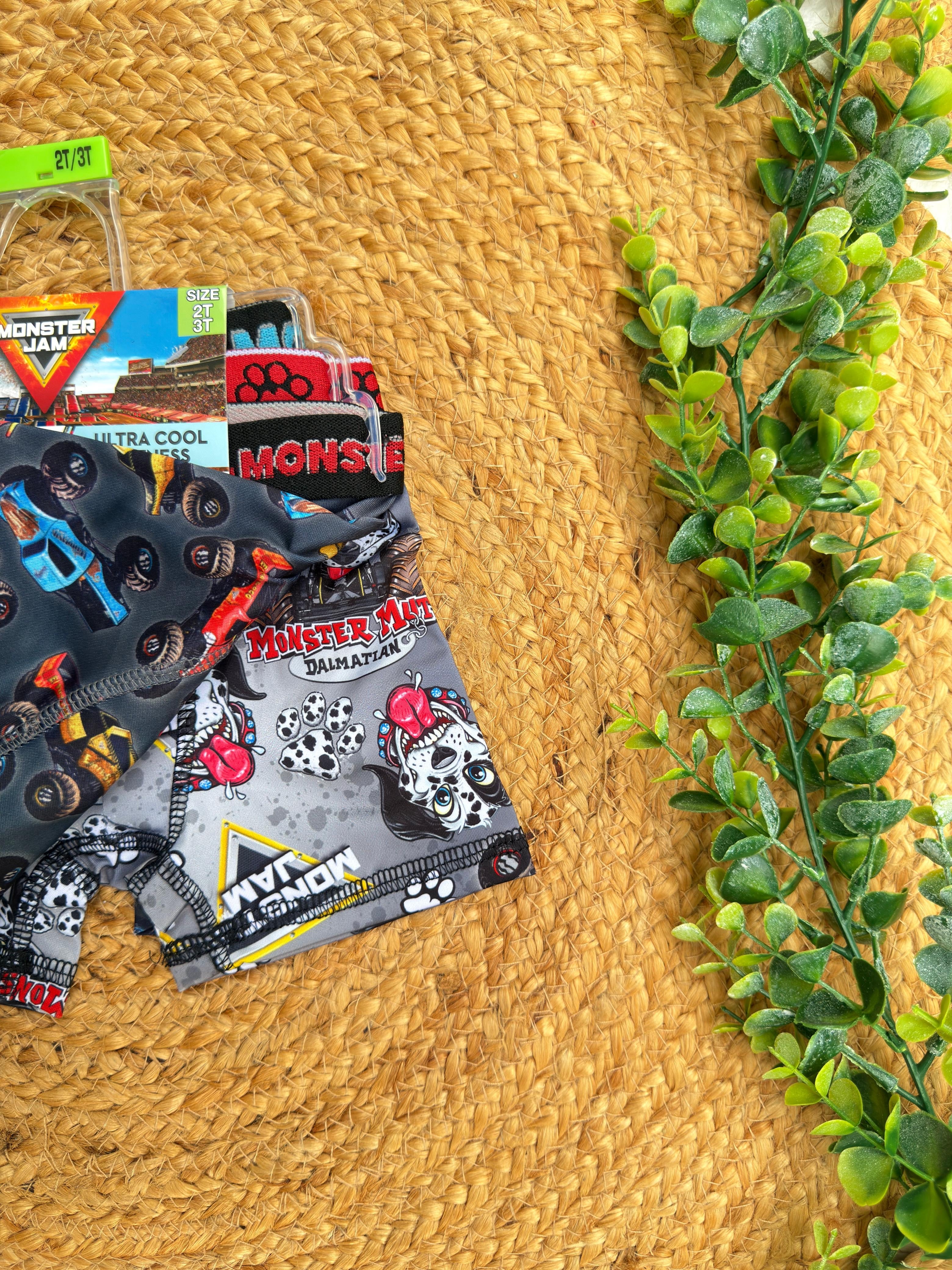 Set de 3 boxers Monster Jam