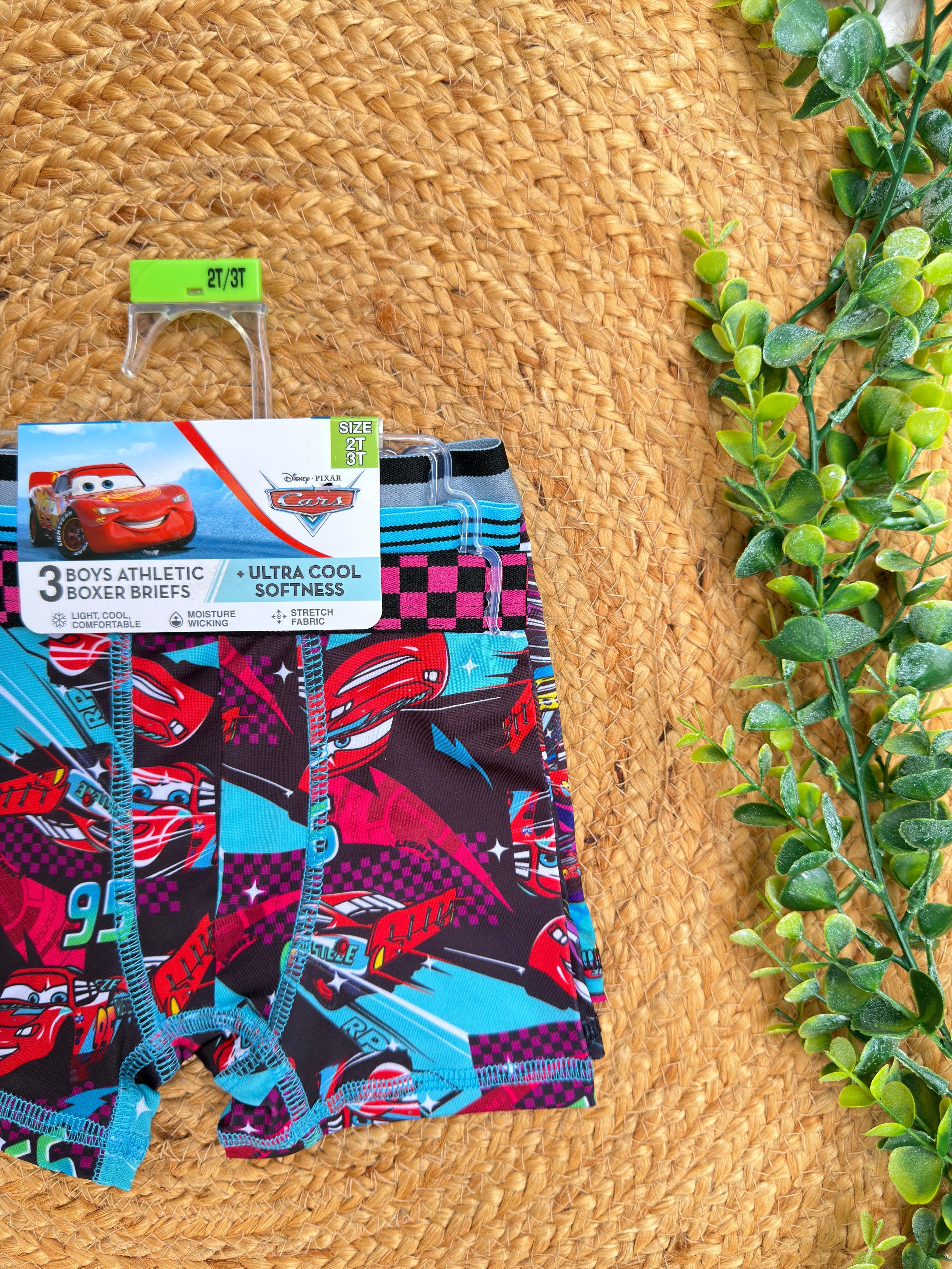 Set de 3 boxers Cars