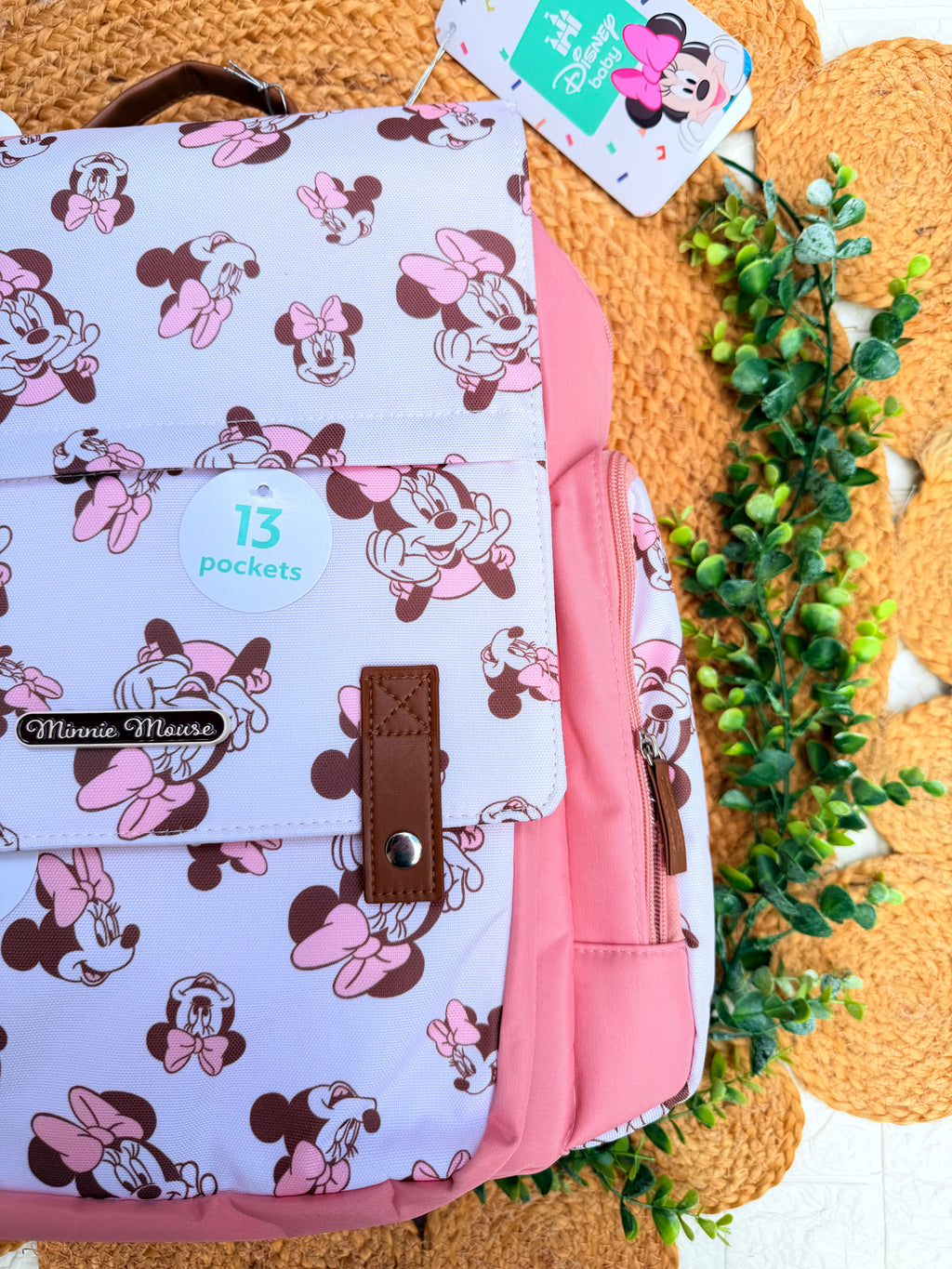 Pañalera Minnie Mouse