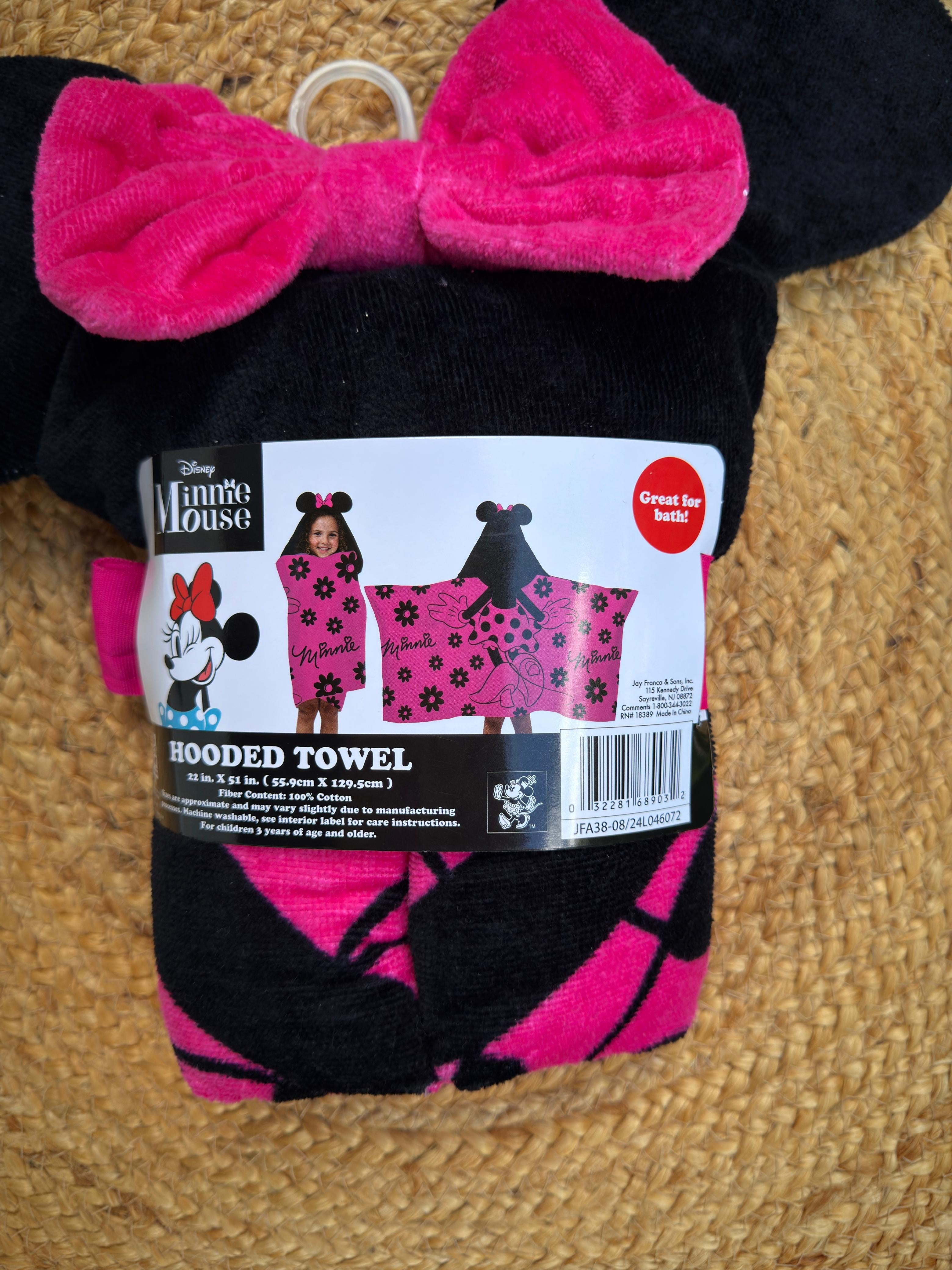 Salida de baño Minnie Mouse