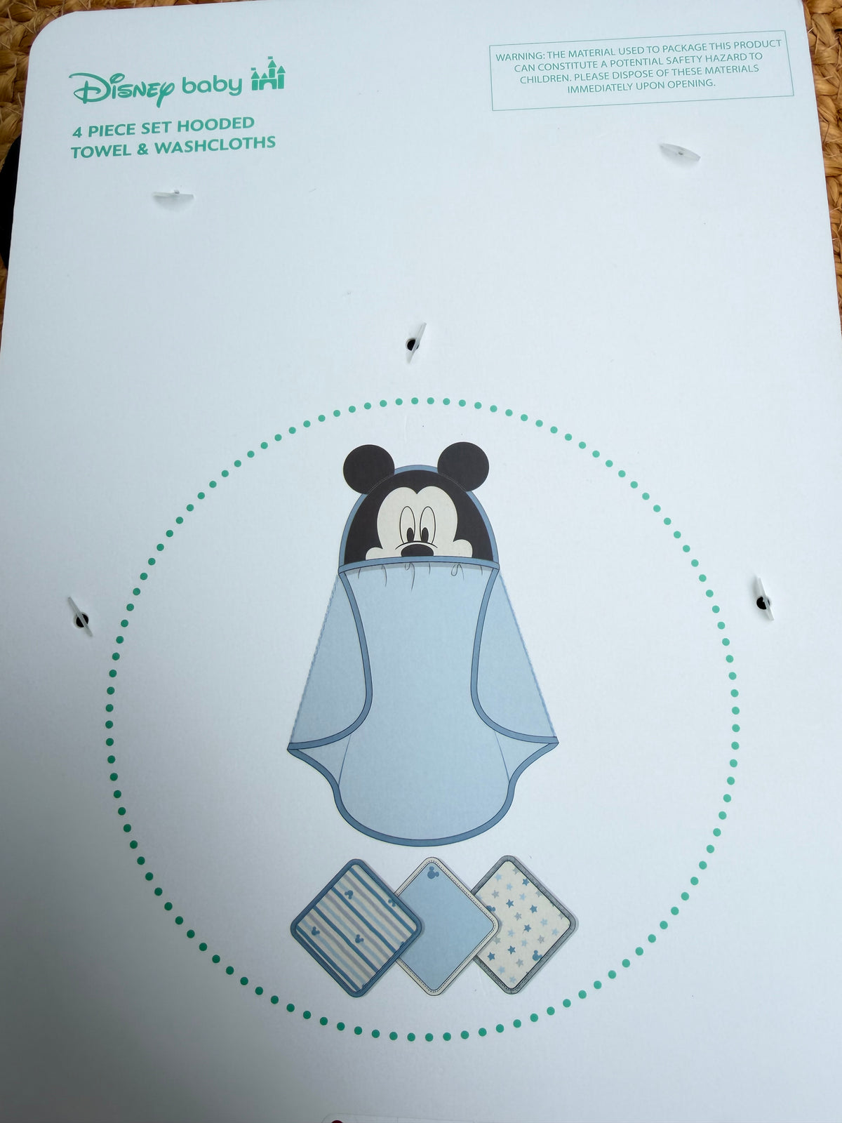 🐭💙 Set de baño Mickey