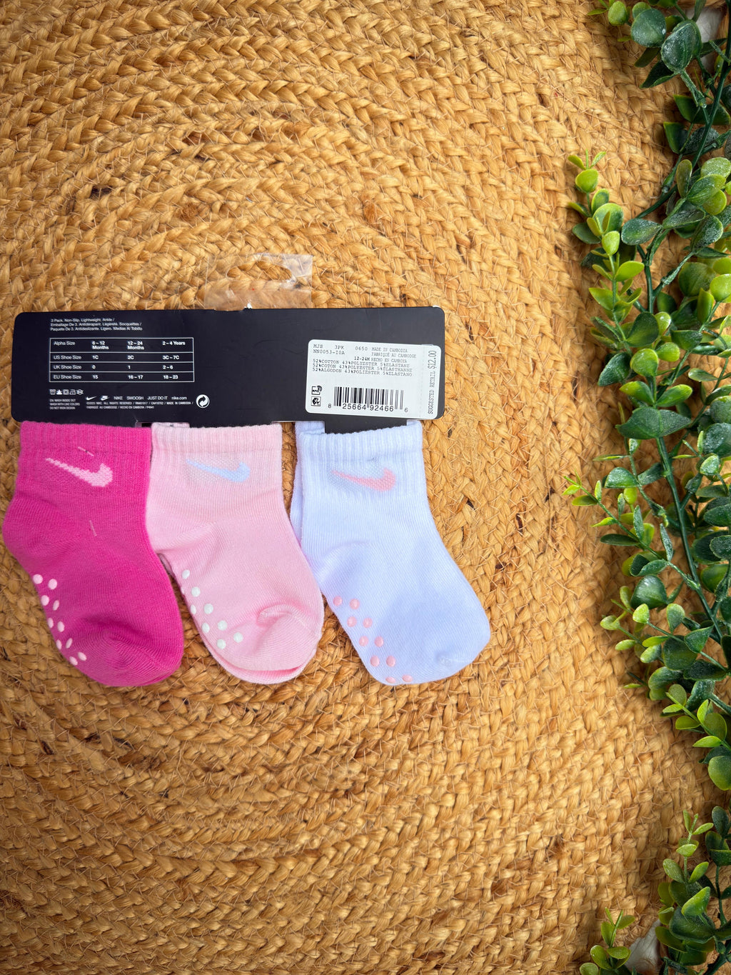 Set de 3 pares de medias Nike