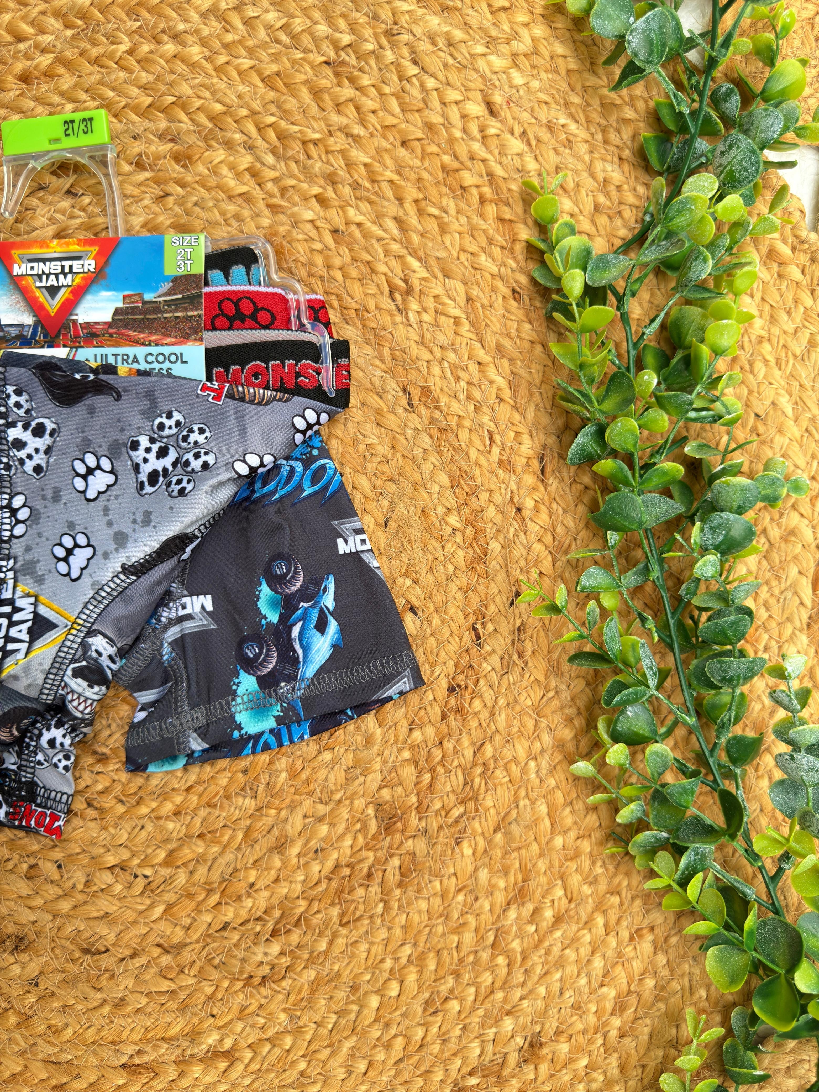 Set de 3 boxers Monster Jam