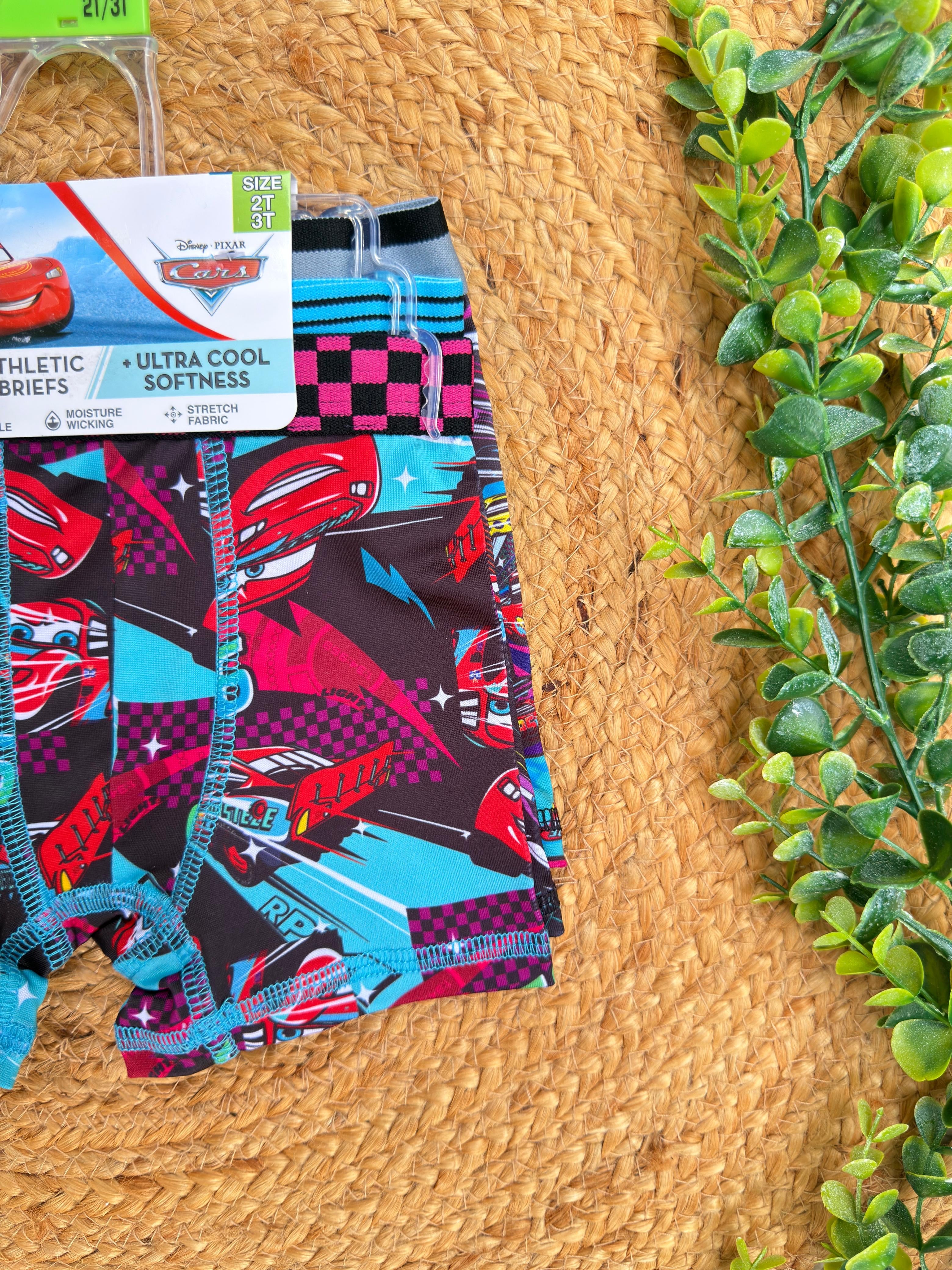 Set de 3 boxers Cars