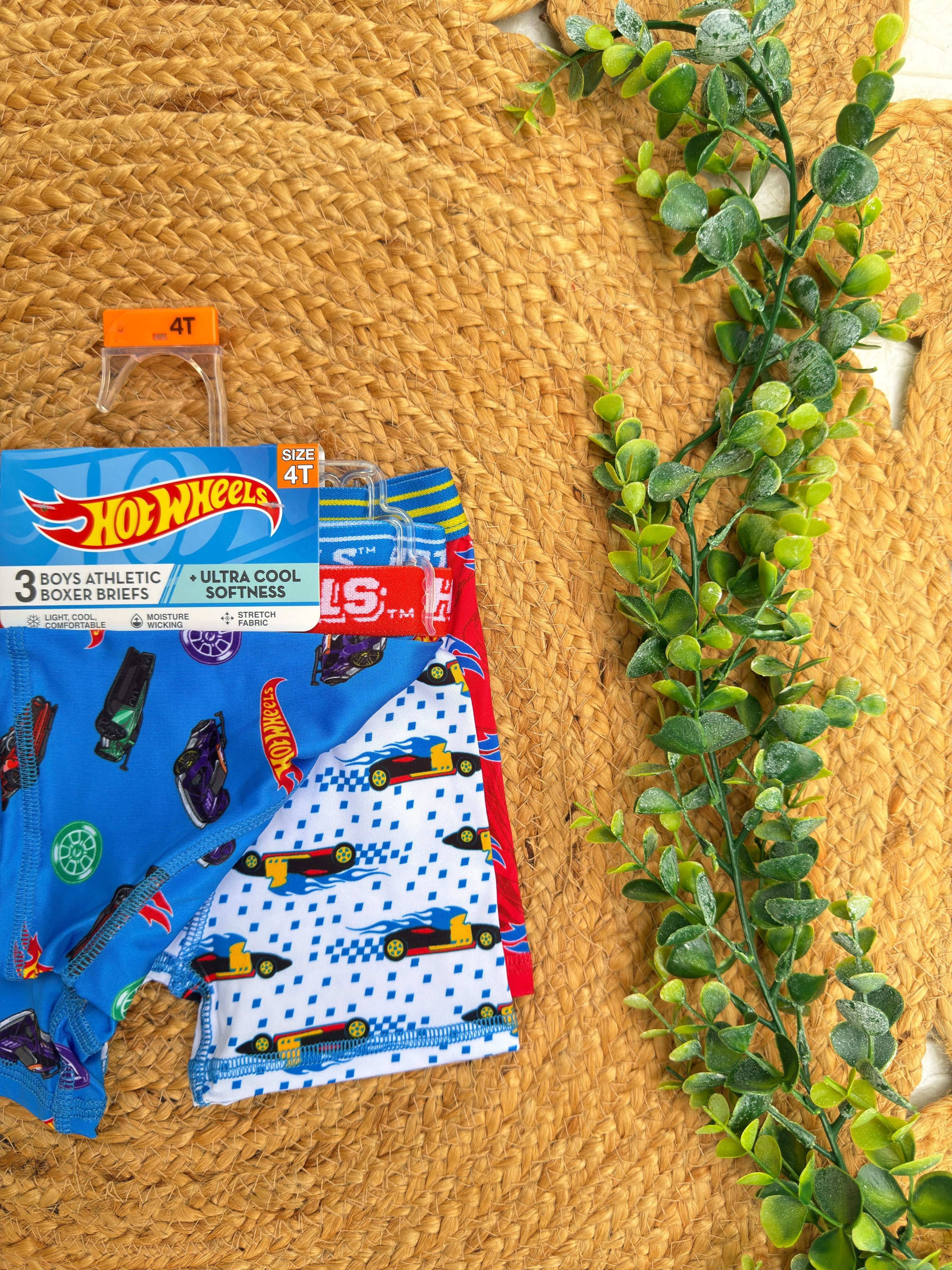 Set de 3 boxers Hot Wheels