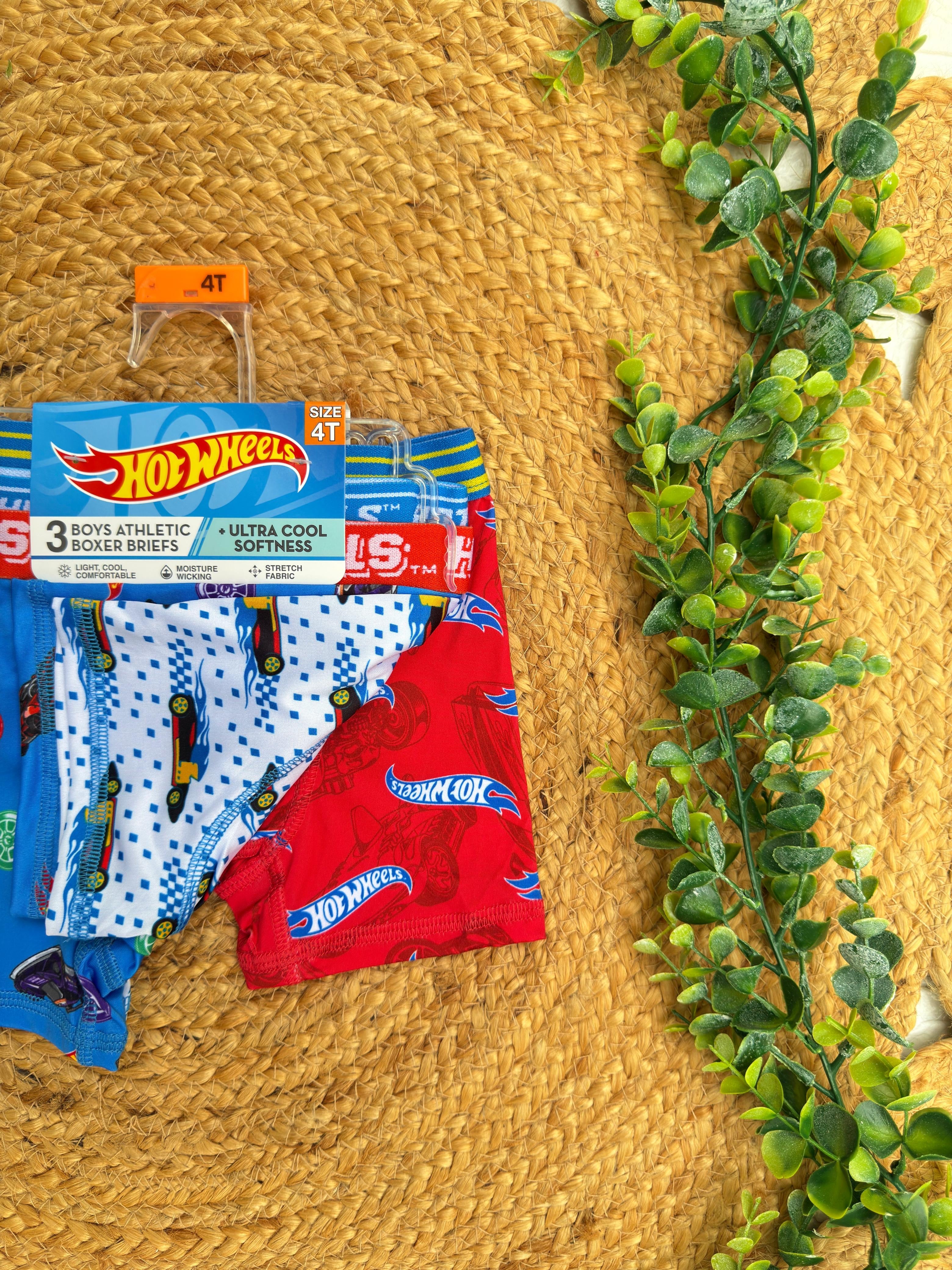 Set de 3 boxers Hot Wheels