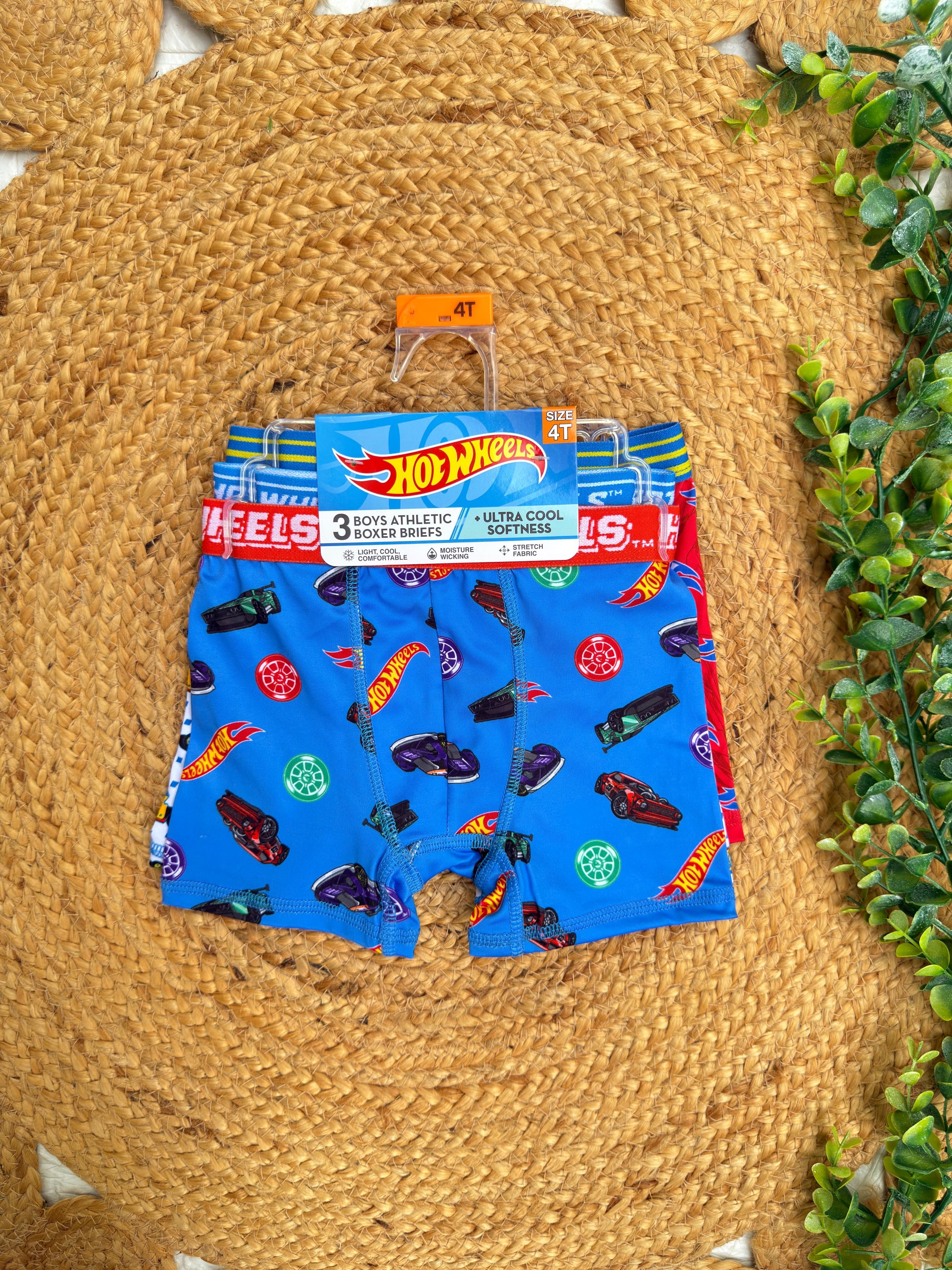 Set de 3 boxers Hot Wheels