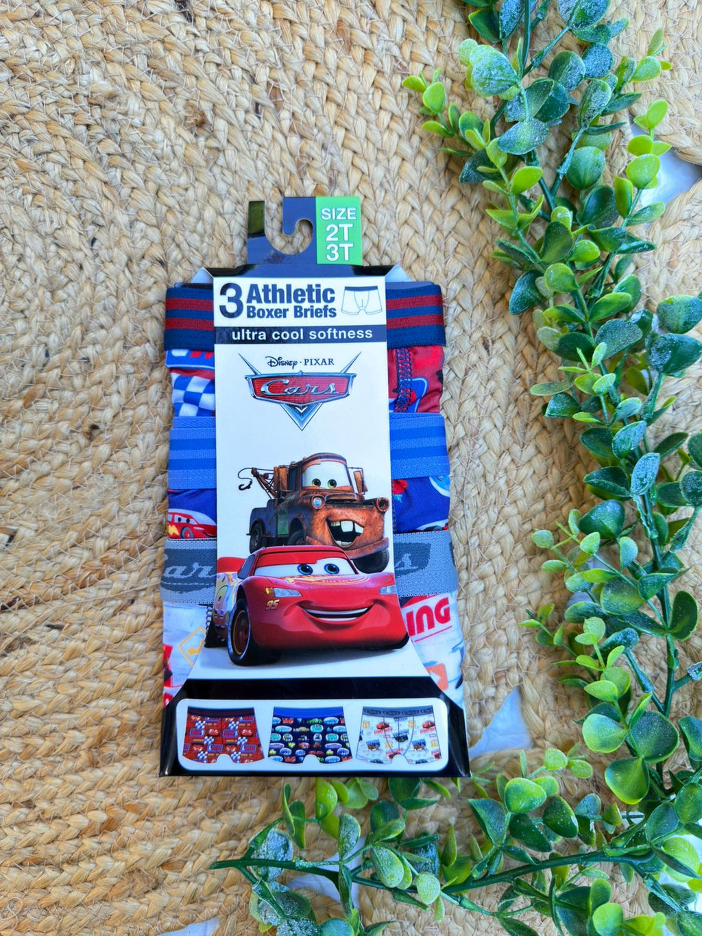 Set de 3 bóxers Disney Pixar Cars