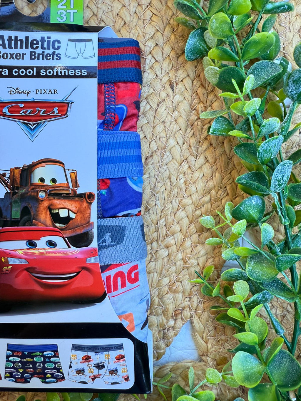Set de 3 bóxers Disney Pixar Cars