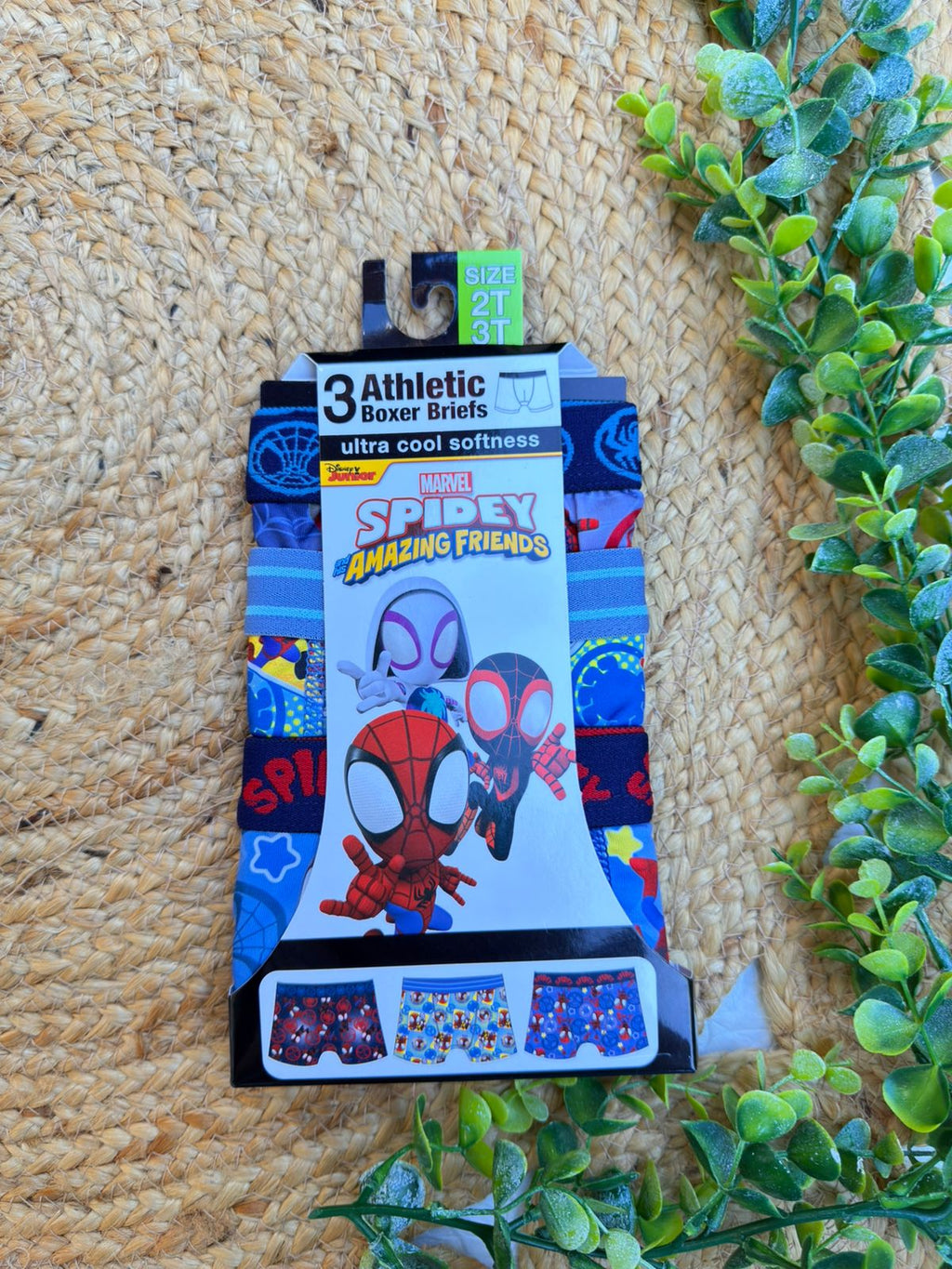 Set de 3 bóxers Marvel Spidey and His Amazing Friends