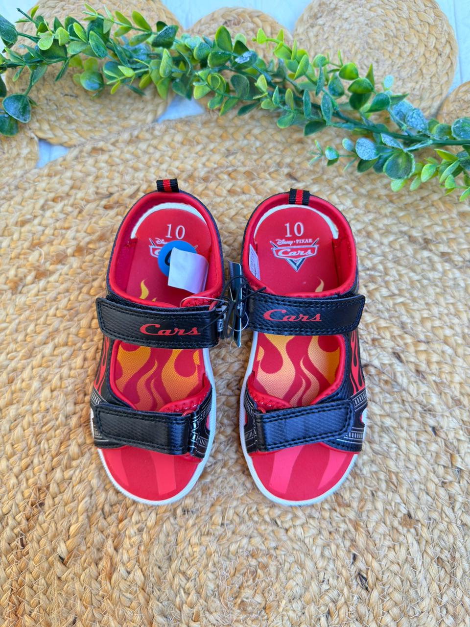 Sandalias Cars con Velcro Ajustable